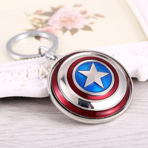 captain america sheild keychain marvel avengers