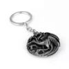 game of thrones Targaryen fire and blood keychain
